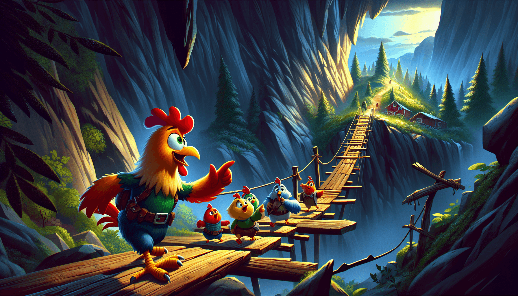 Chicken Road hero scene